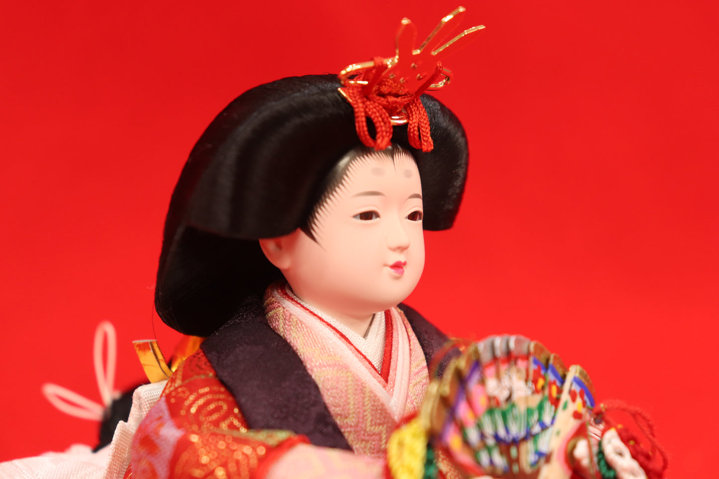 親王飾り雛人形セット(40cmx40cmx20cm)