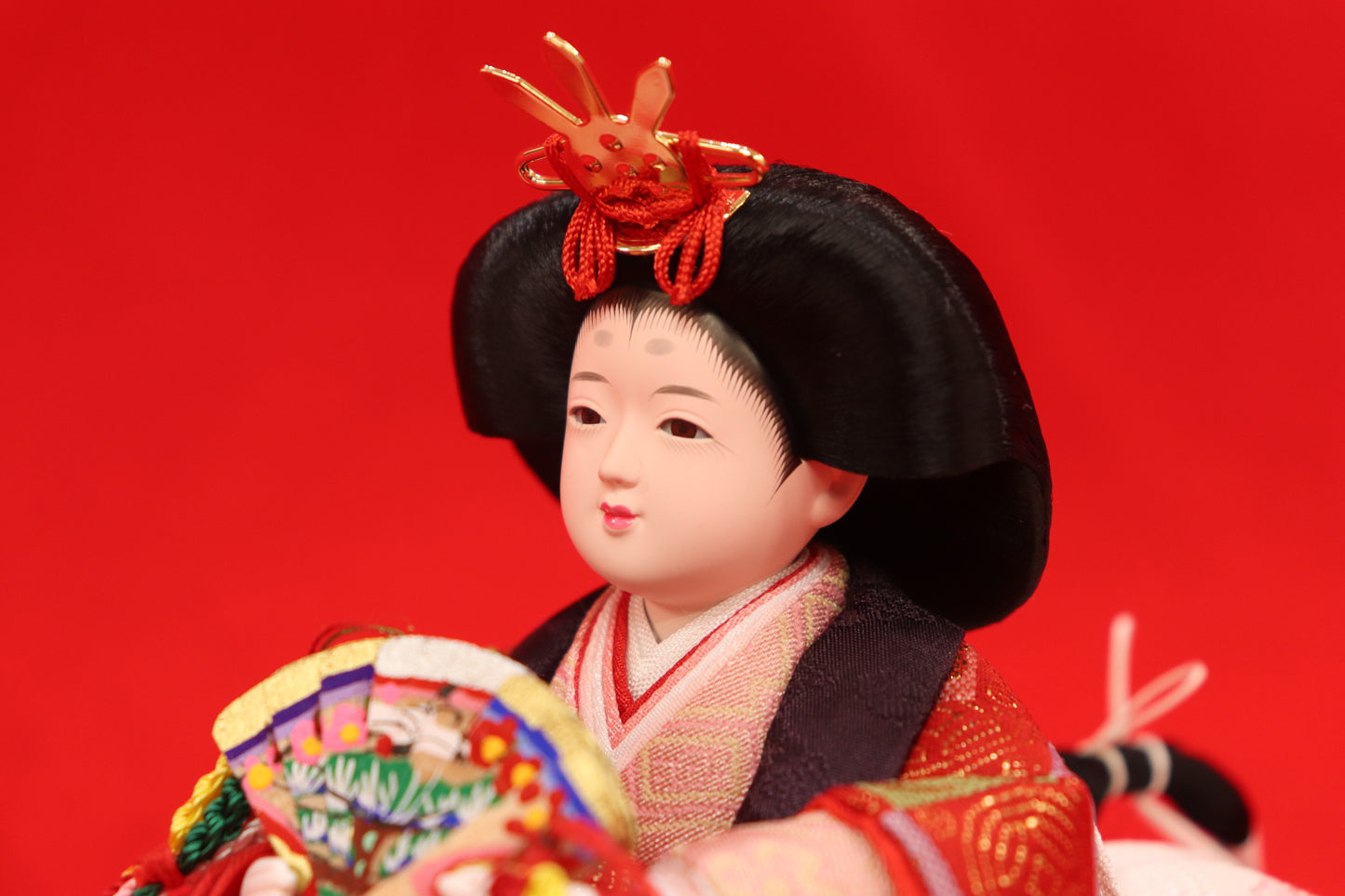親王飾り雛人形セット(40cmx40cmx20cm)