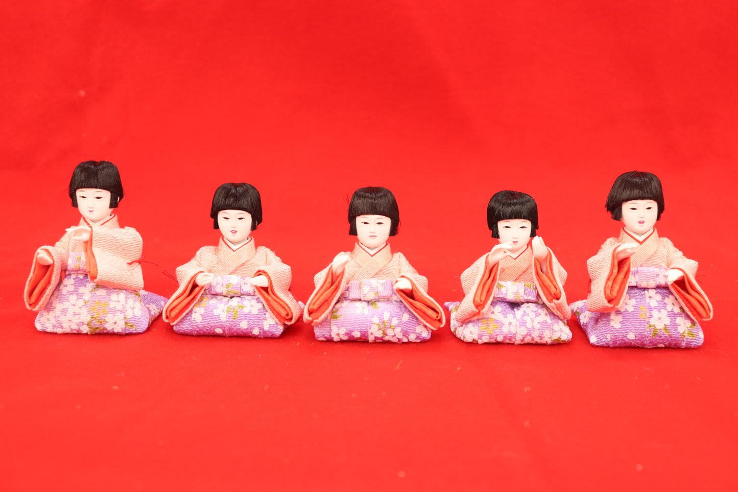 十人飾り雛人形セット(43cm×37㎝×28㎝)