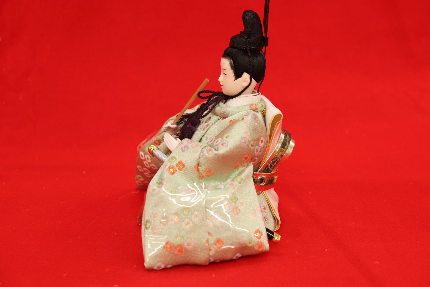 収納親王飾り雛人形(43cm×28cm×36cm)