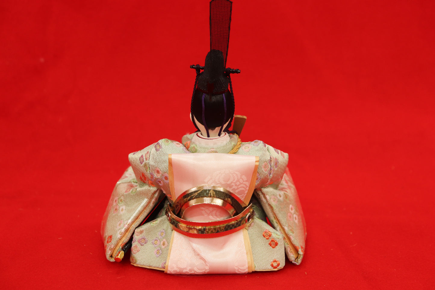 収納親王飾り雛人形(43cm×28cm×36cm)