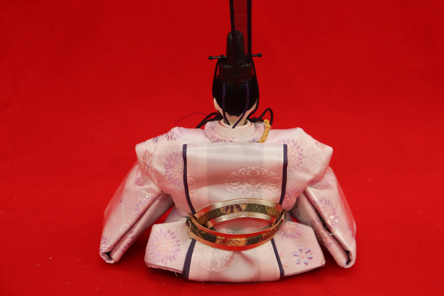 収納親王飾り雛人形セット(50cm×33cm×47cm)