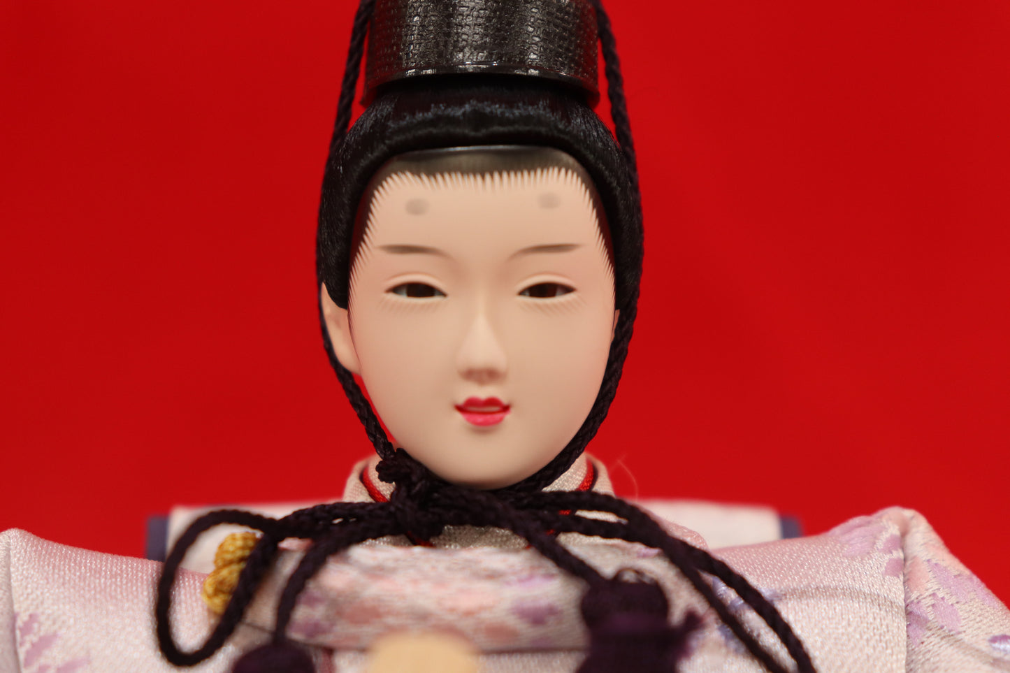 収納親王飾り雛人形セット(50cm×33cm×47cm)