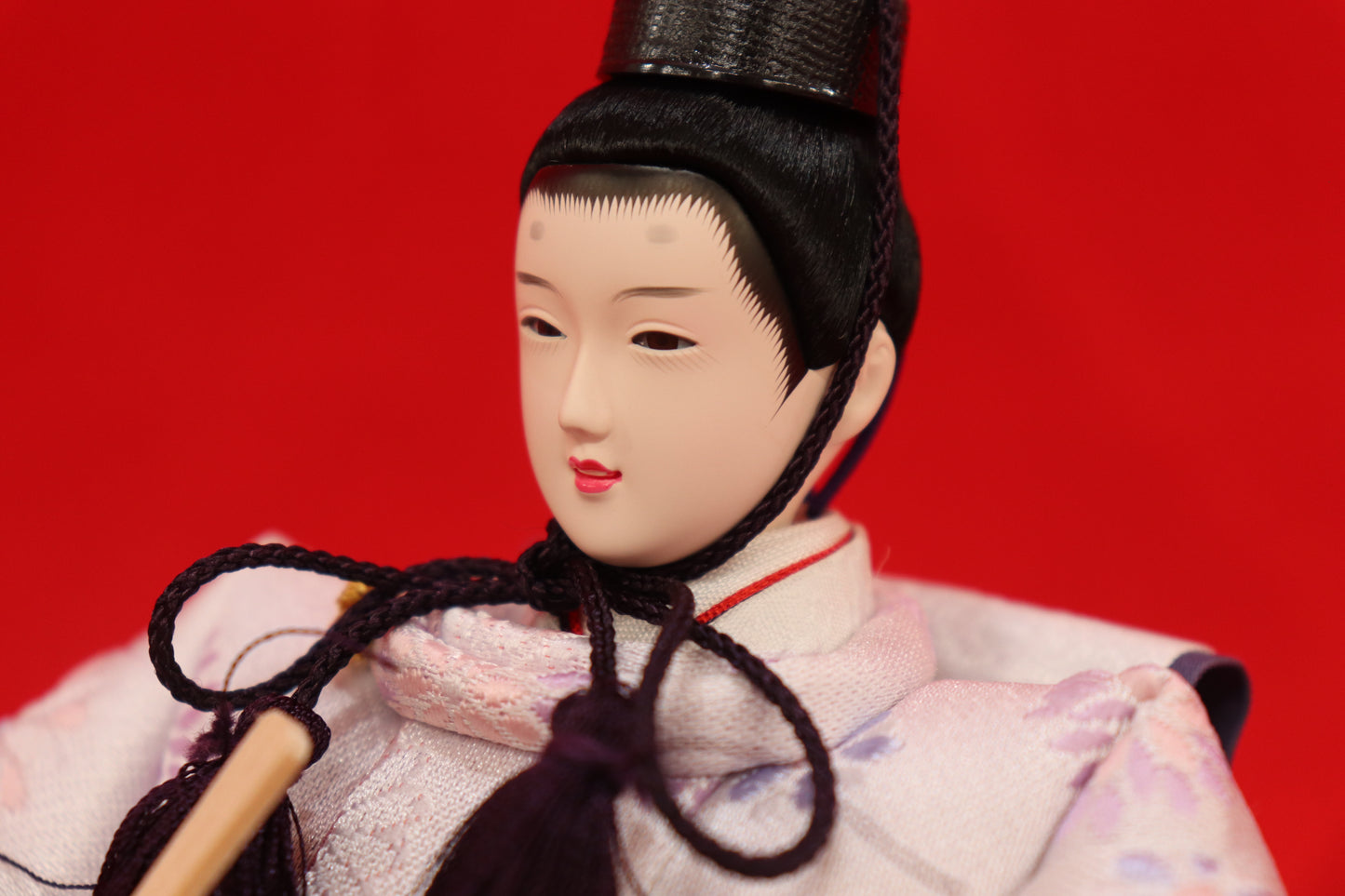 収納親王飾り雛人形セット(50cm×33cm×47cm)
