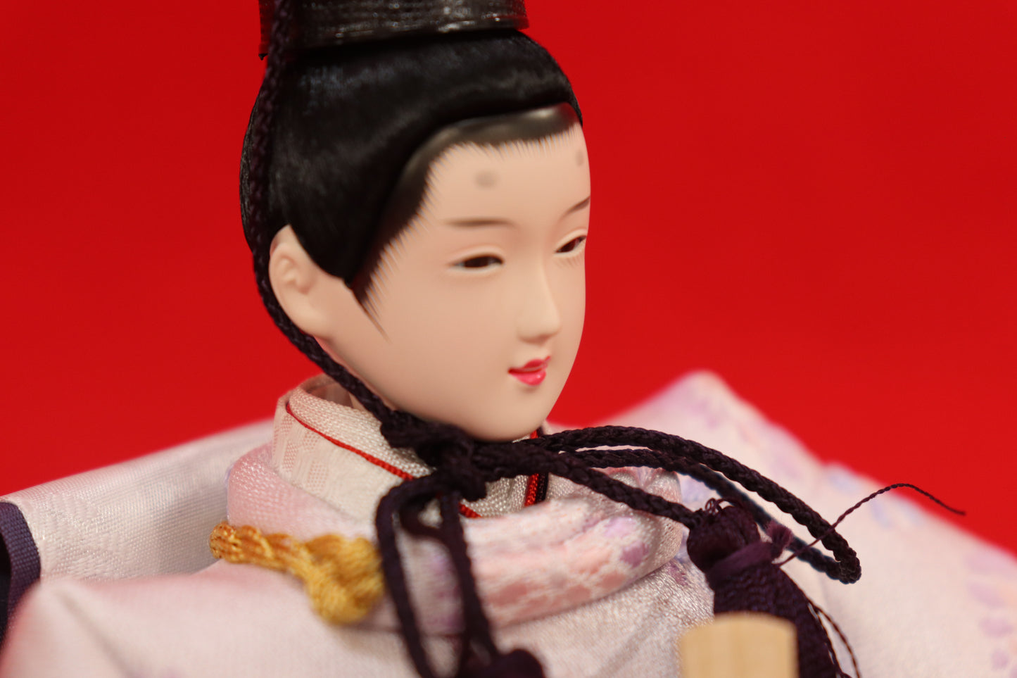 収納親王飾り雛人形セット(50cm×33cm×47cm)