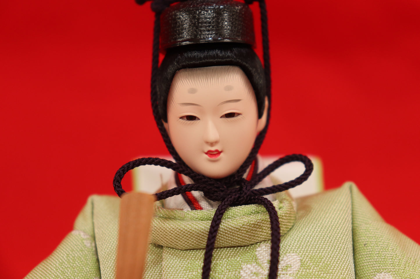 収納親王飾り雛人形セット(43cmx30cmx41cm)