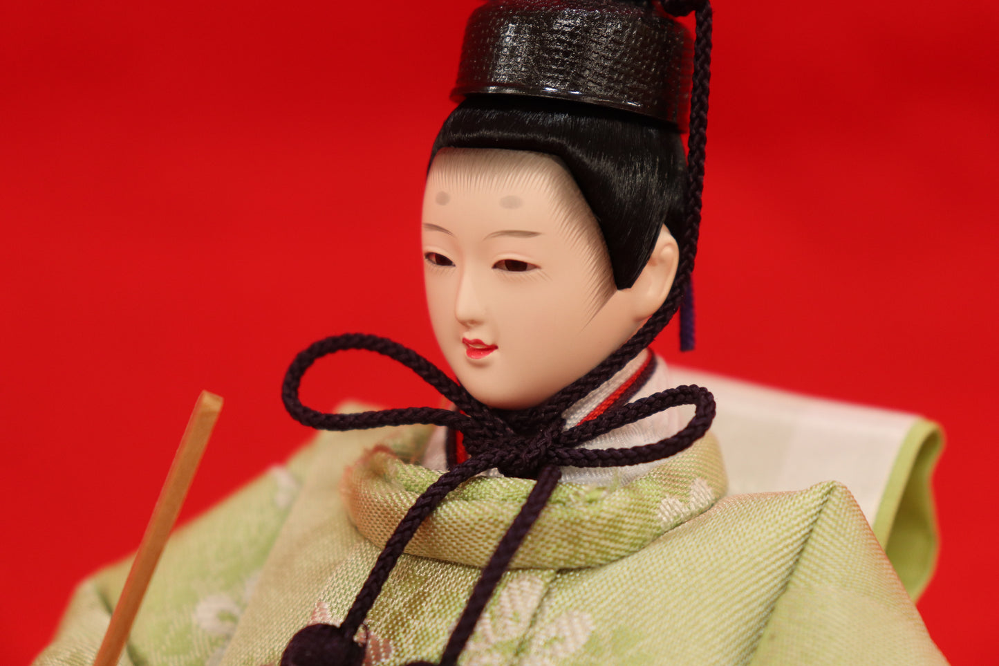 収納親王飾り雛人形セット(43cmx30cmx41cm)