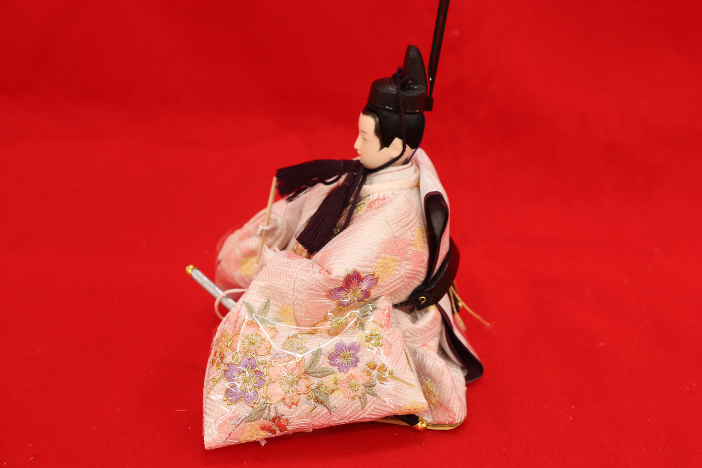 収納親王飾り雛人形セット(60cmx39cmx56cm)