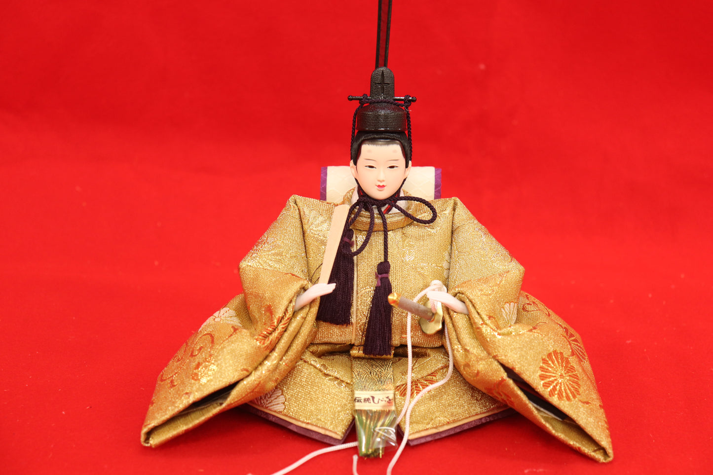 収納親王飾り雛人形セット(55cm×38cm×51cm)