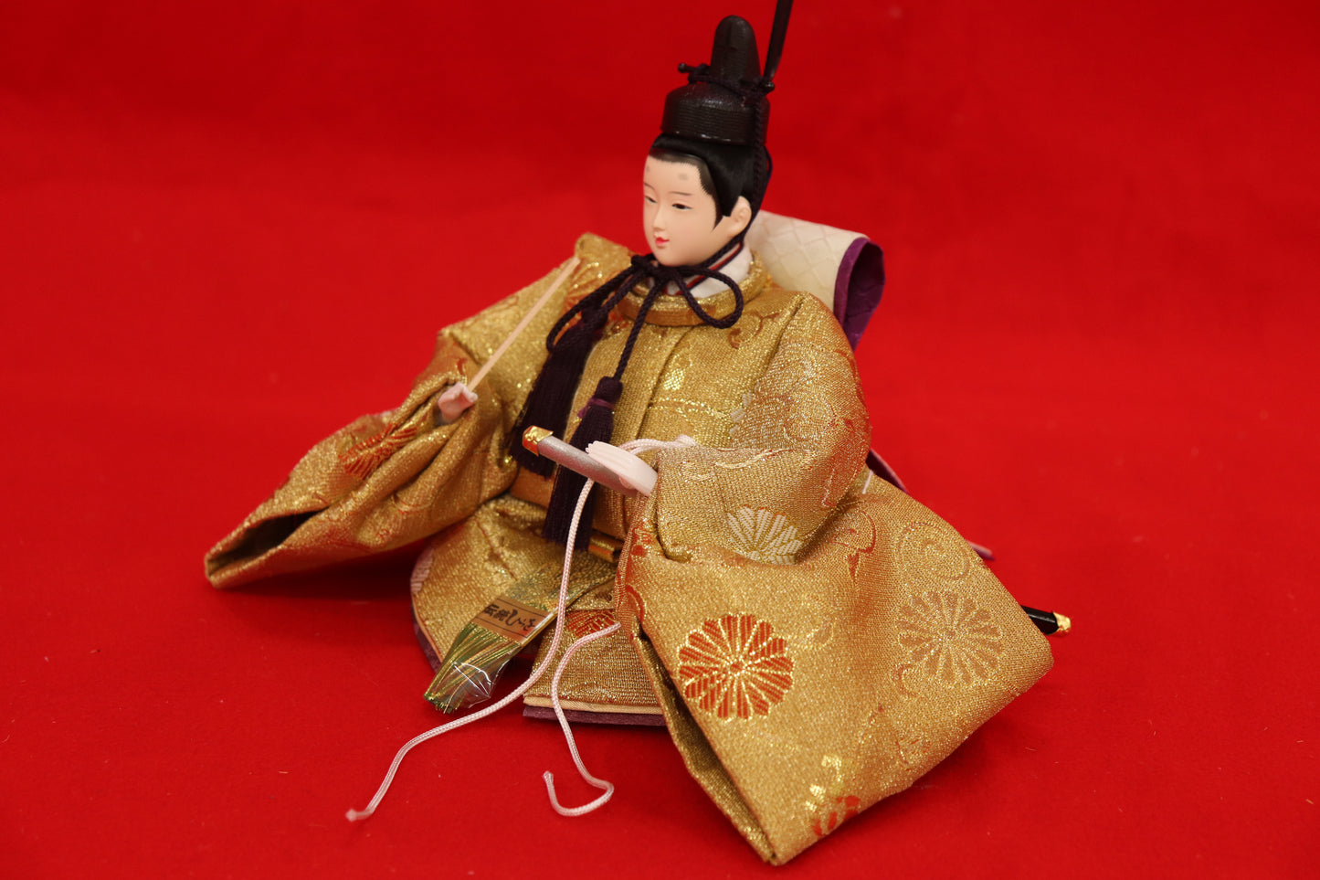 収納親王飾り雛人形セット(55cm×38cm×51cm)