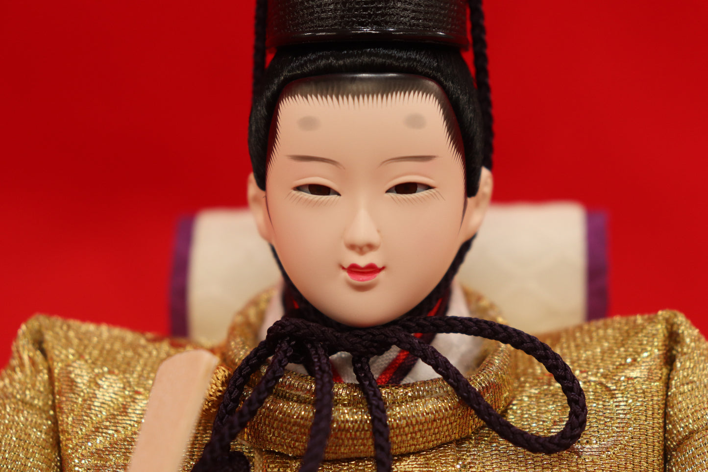 収納親王飾り雛人形セット(55cm×38cm×51cm)