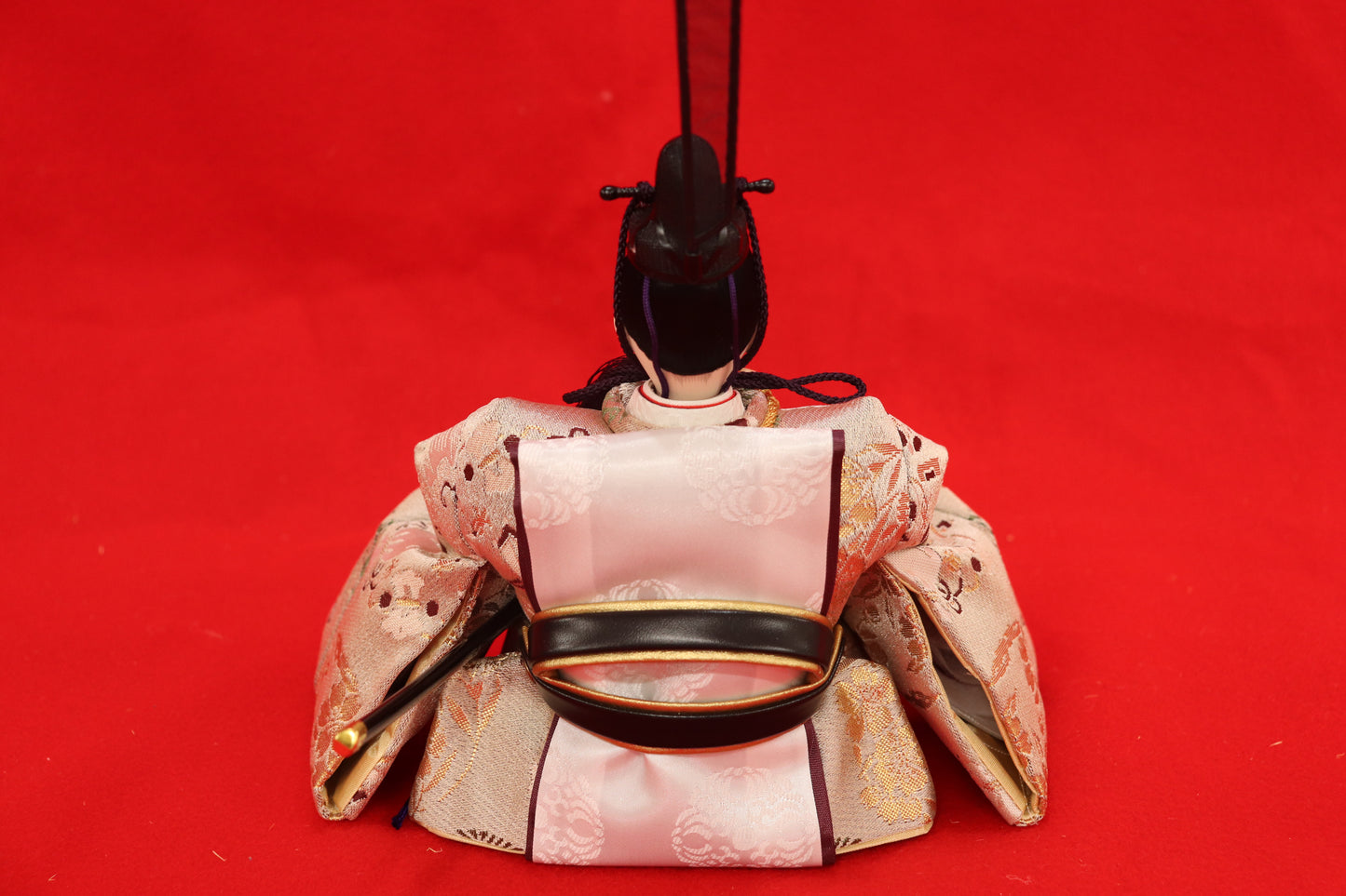 収納親王飾り雛人形セット(72cmx43cmx61cm)