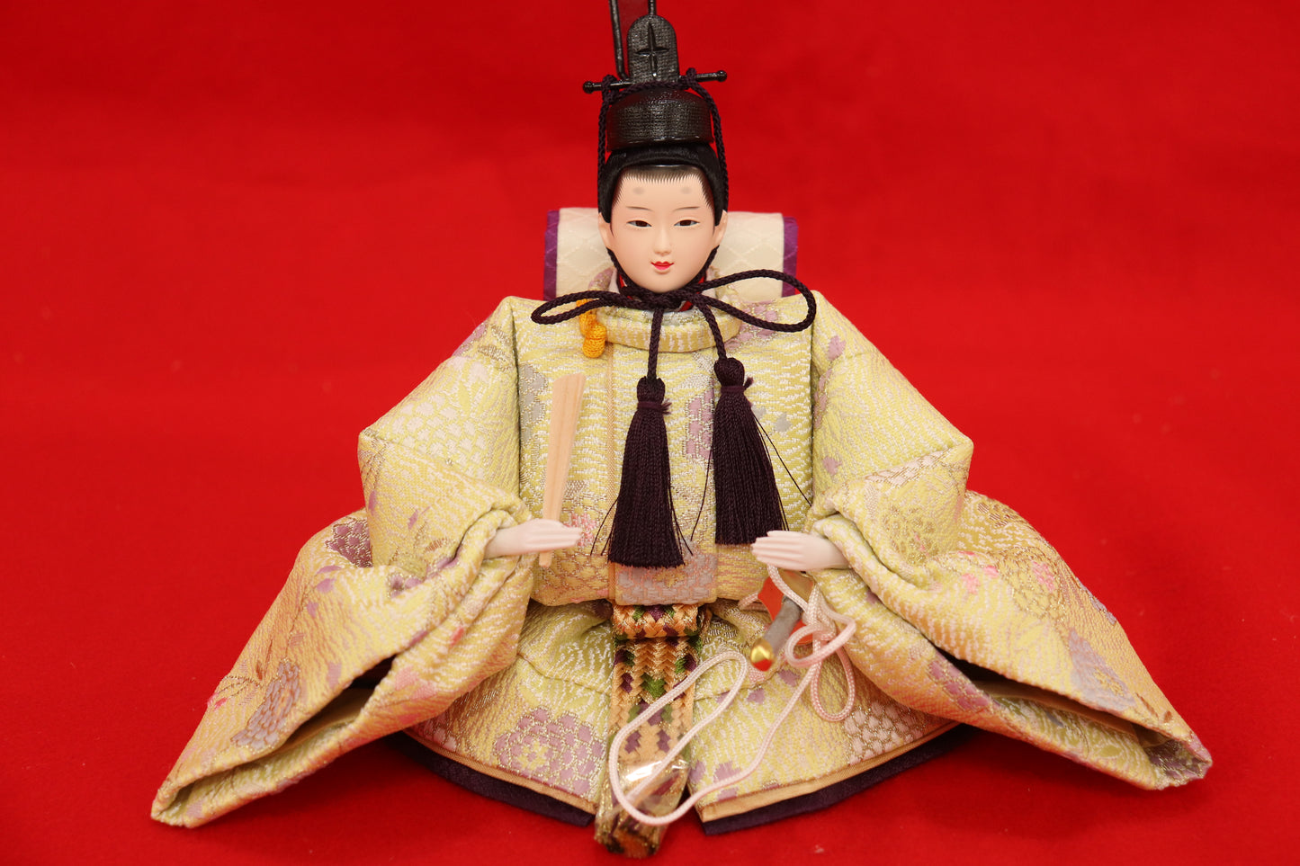 収納親王飾り雛人形セット(55cm×38cm×51cm)