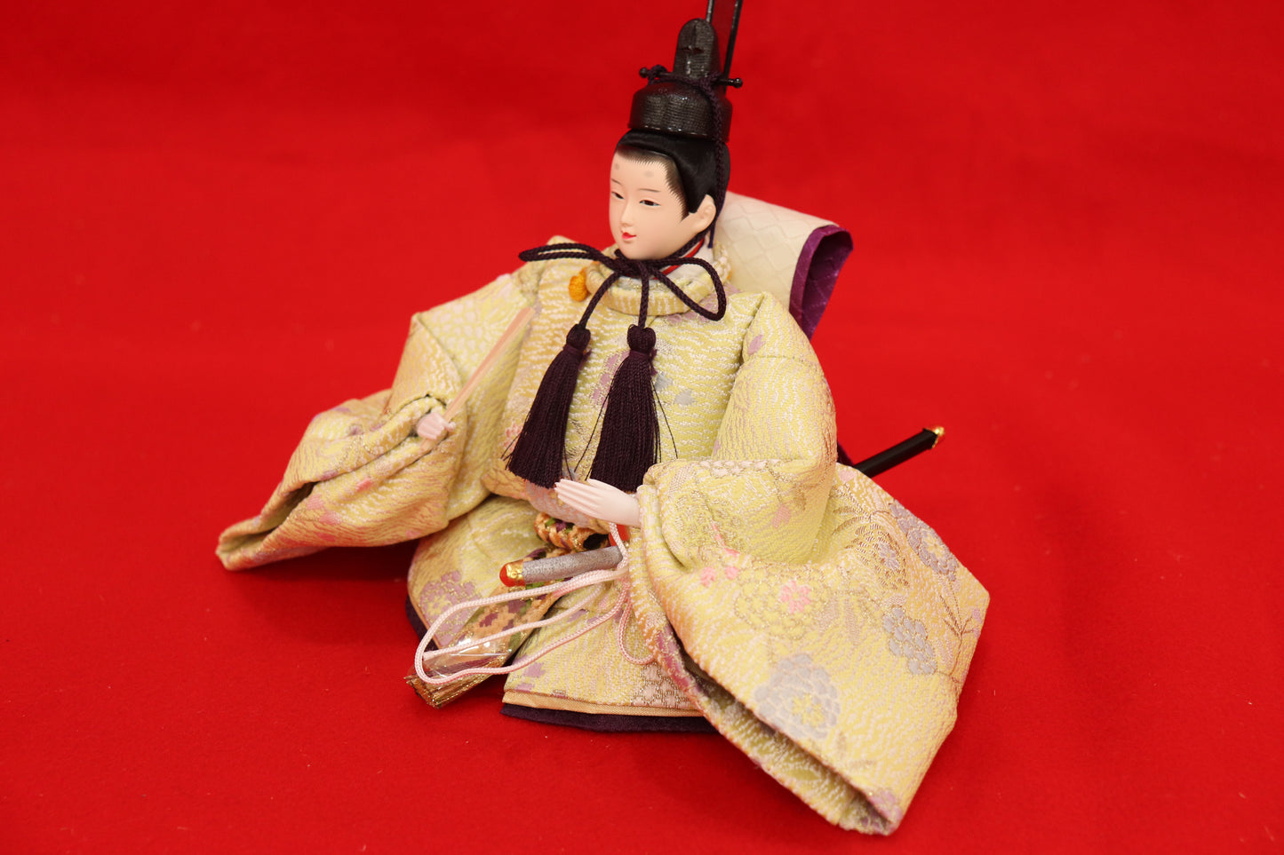 収納親王飾り雛人形セット(55cm×38cm×51cm)