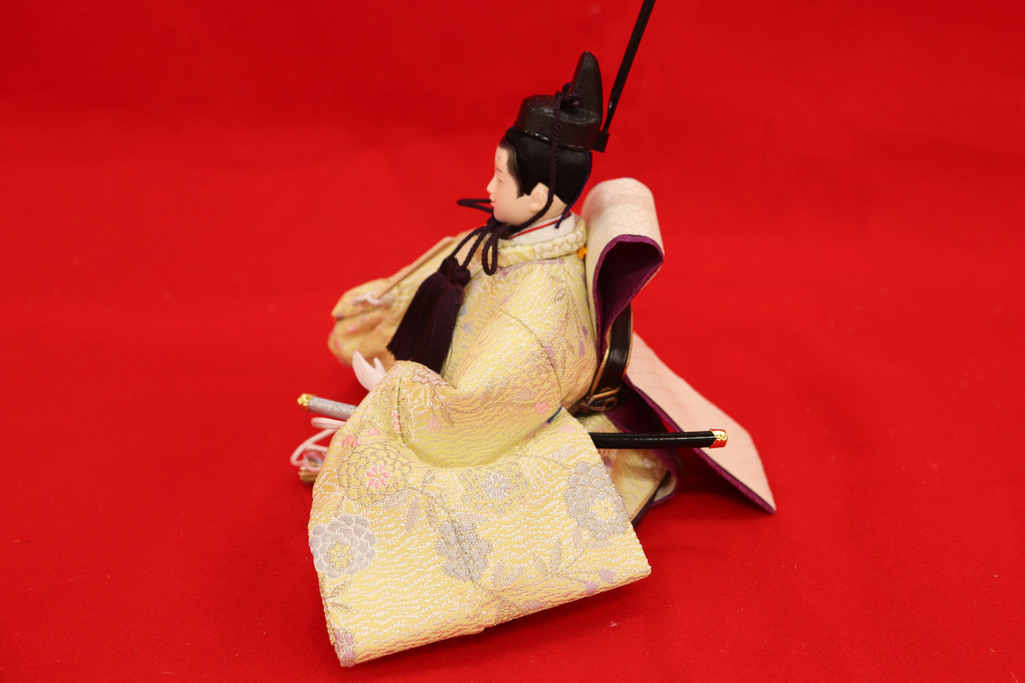 収納親王飾り雛人形セット(55cm×38cm×51cm)