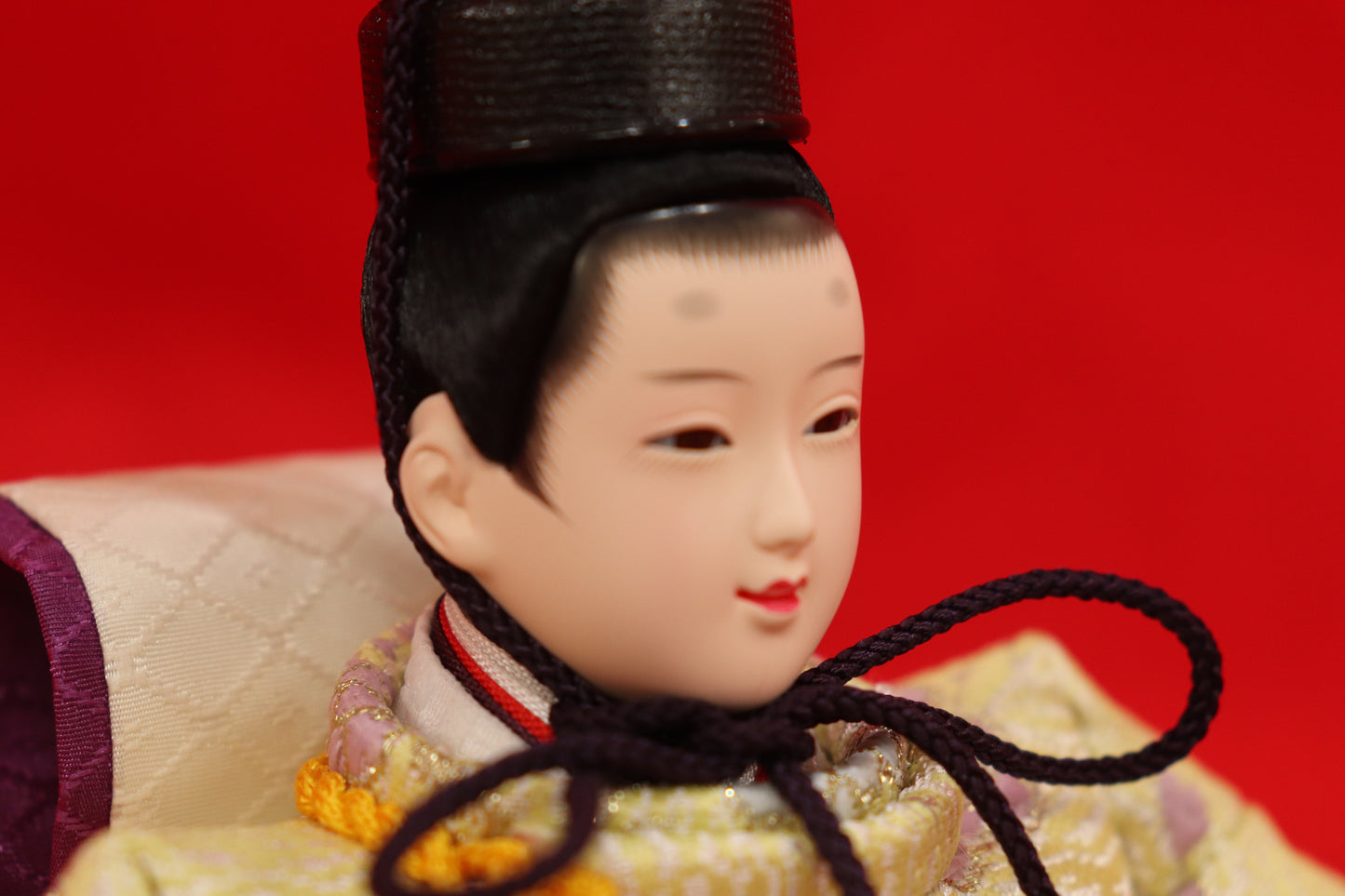 収納親王飾り雛人形セット(55cm×38cm×51cm)