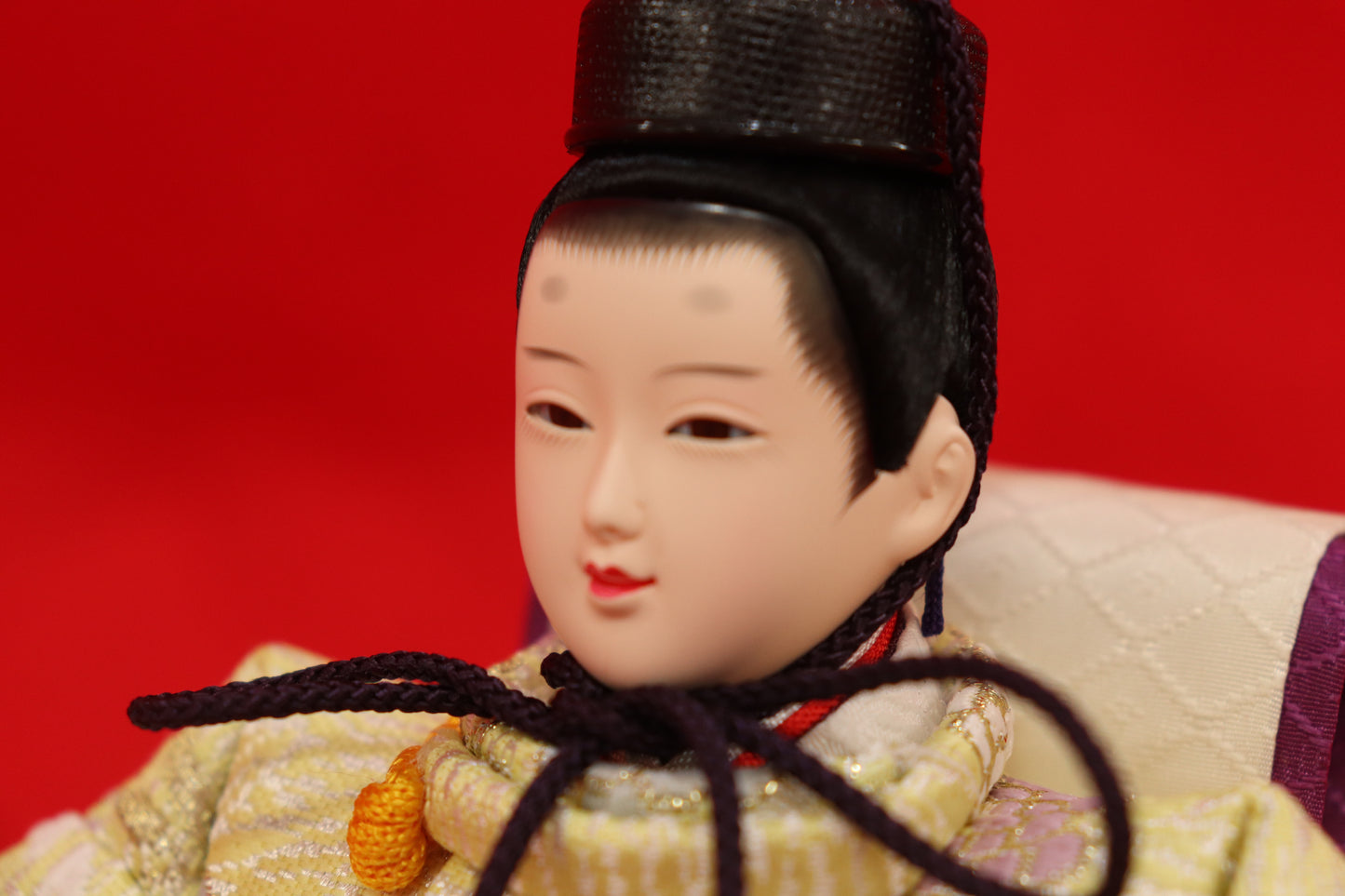 収納親王飾り雛人形セット(55cm×38cm×51cm)
