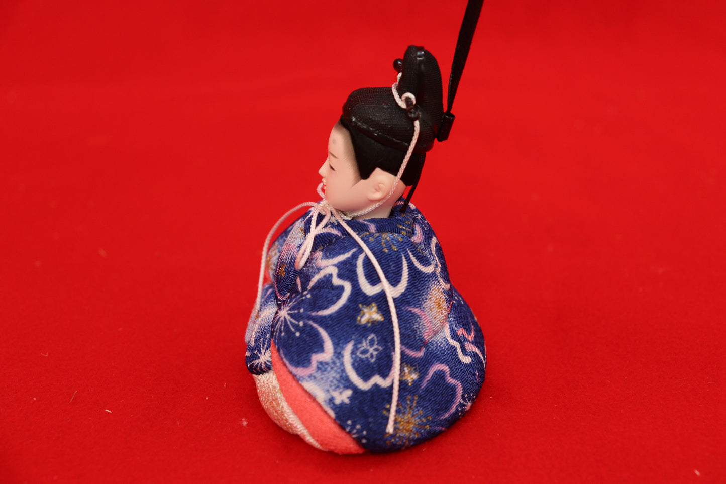 親王木目込み飾り雛人形セット(40cmx24cmx19cm)