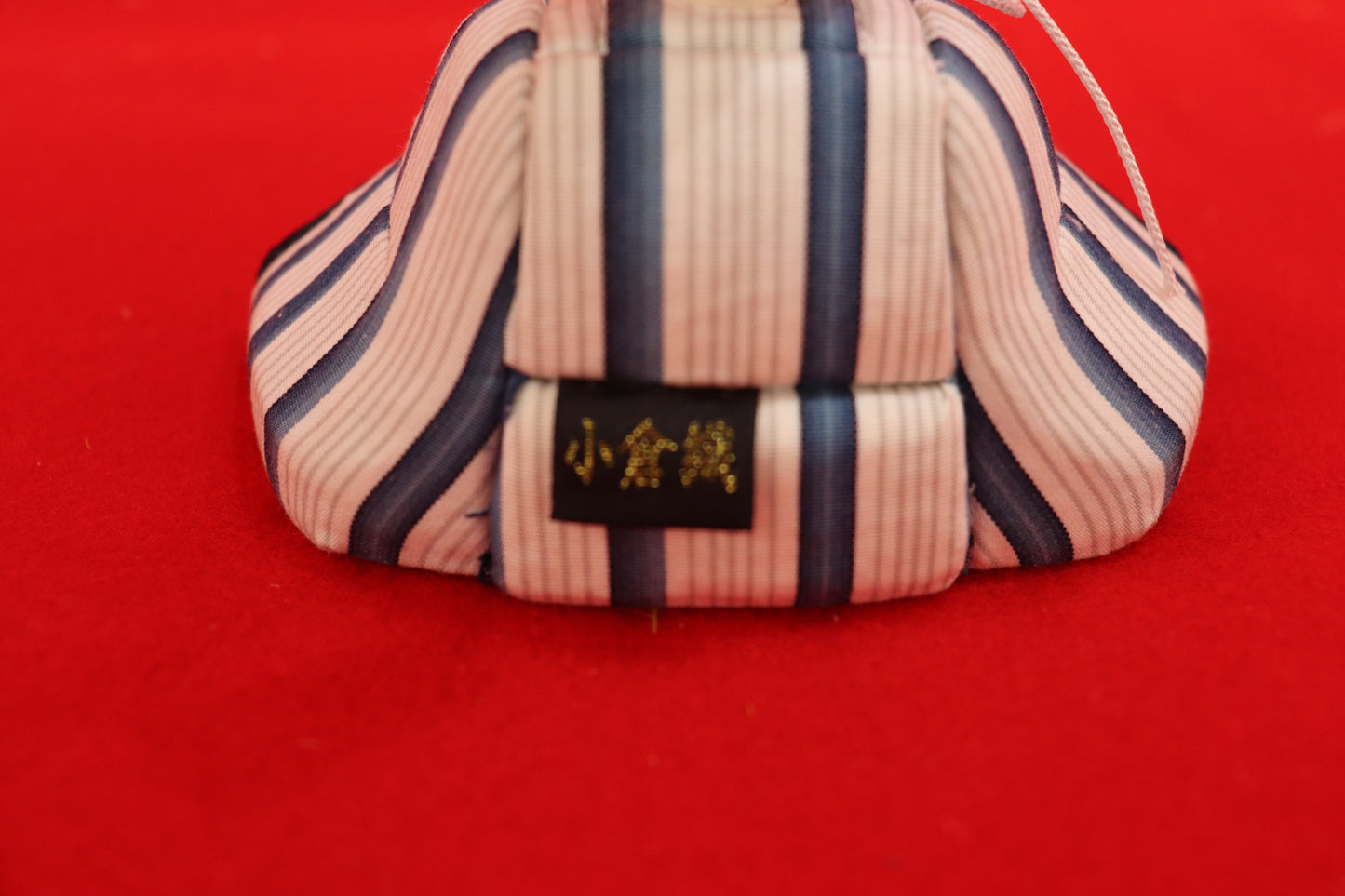 木目込み 親王飾り雛人形セット(40cmx25cmx17cm)