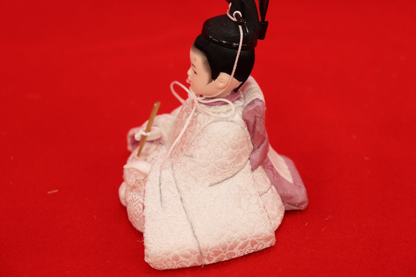 木目込み 親王飾り雛人形セット(36cmx25cmx30cm)