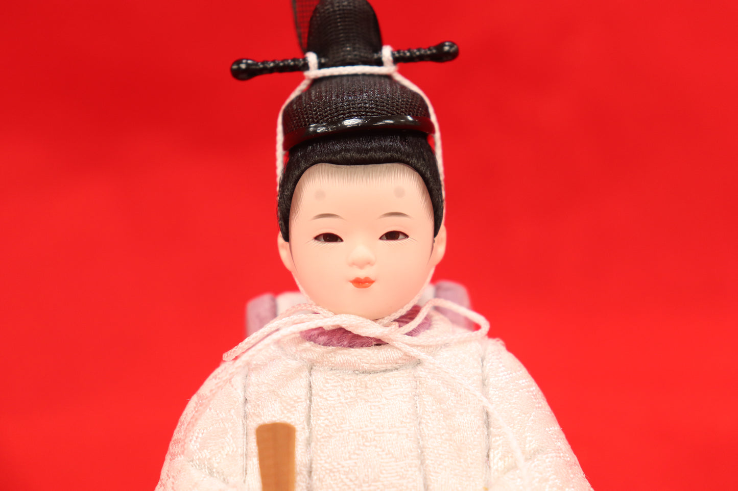木目込み 親王飾り雛人形セット(36cmx25cmx30cm)
