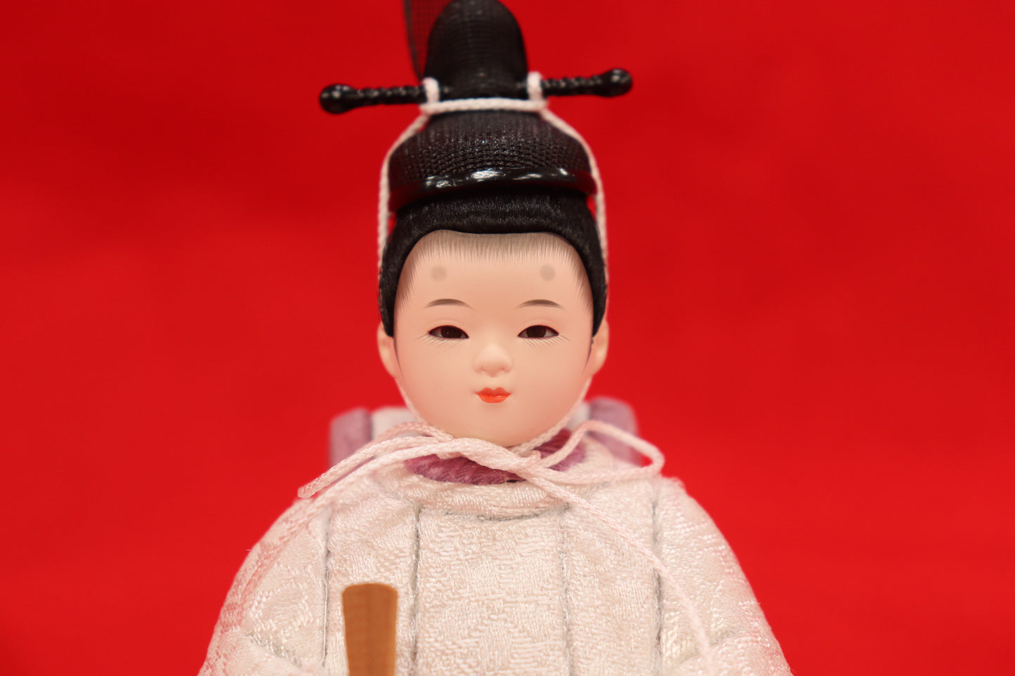 木目込み 親王飾り雛人形セット(36cmx25cmx30cm)