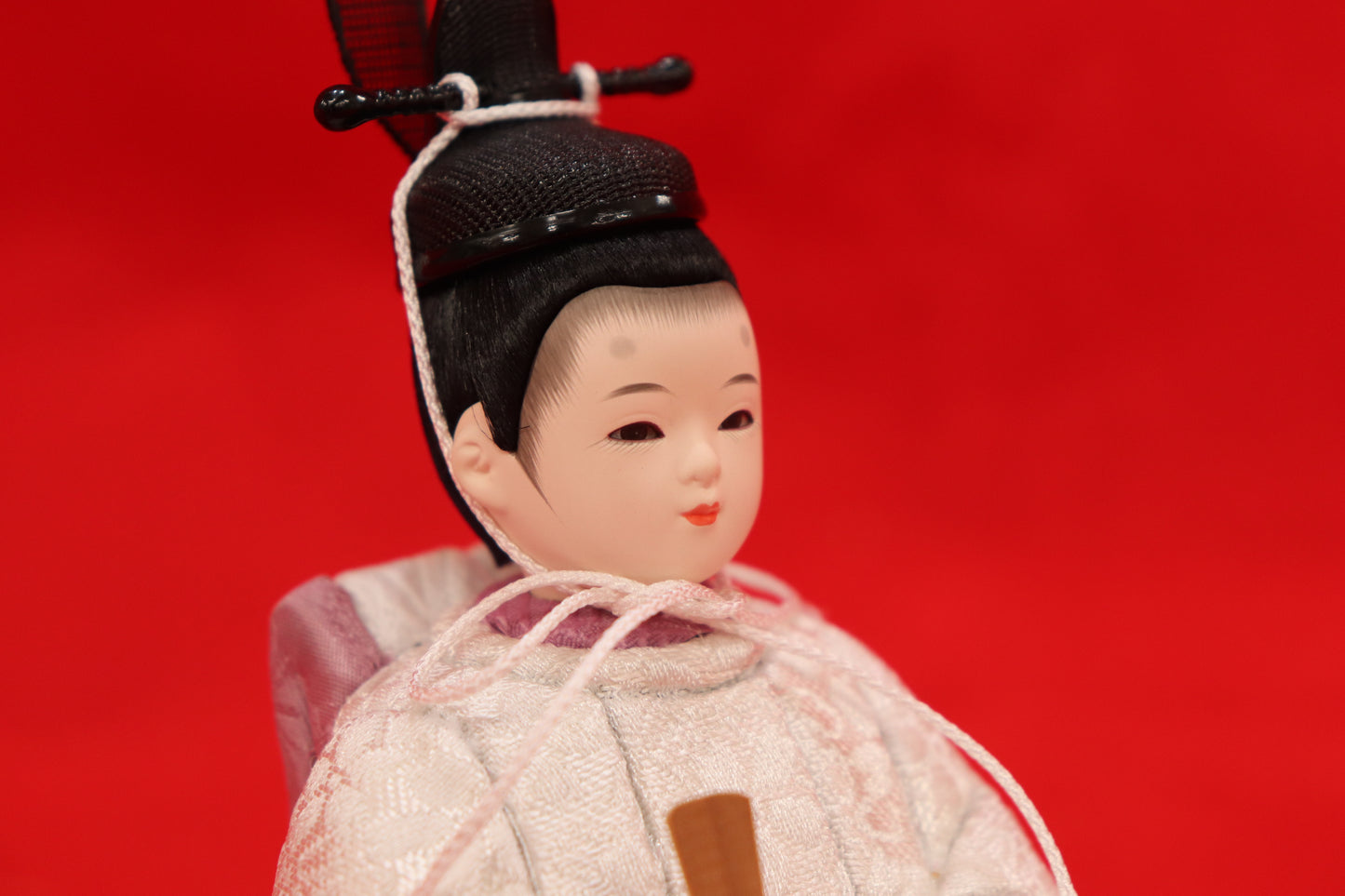 木目込み 親王飾り雛人形セット(36cmx25cmx30cm)