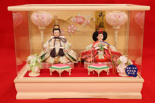 雛人形アクリルケース (42cmx24cmx31㎝)