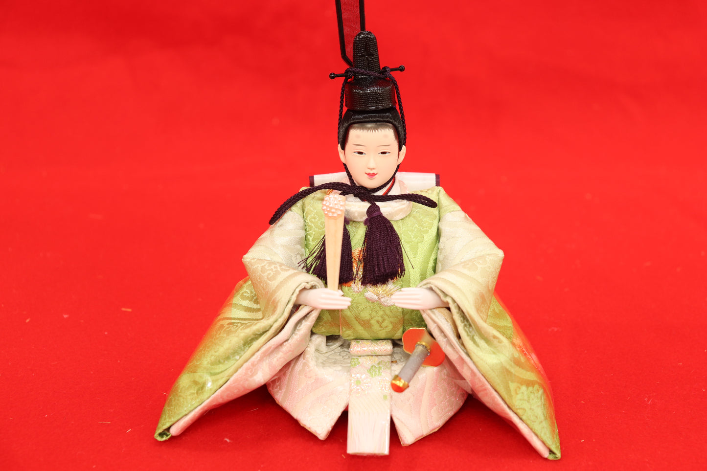 収納親王飾り雛人形セット(50cmx31cmx45cm)