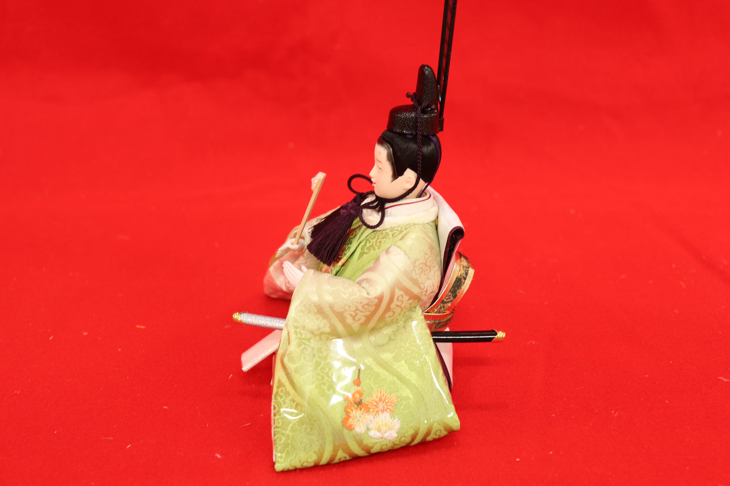 収納親王飾り雛人形セット(50cmx31cmx45cm)