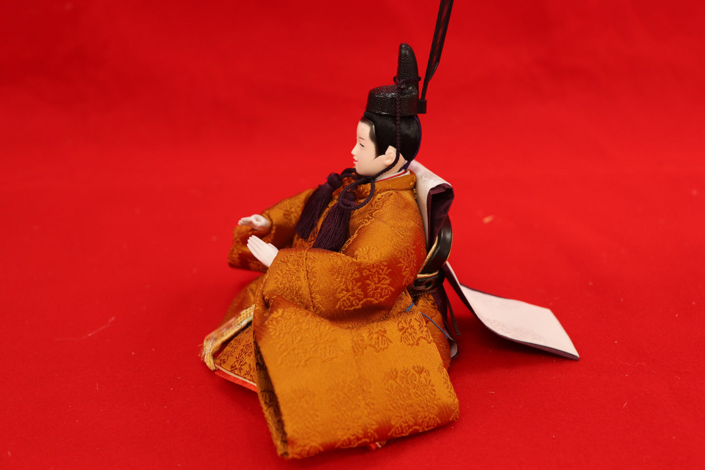 収納五人飾り雛人形セット(50cmx46cmx53cm)