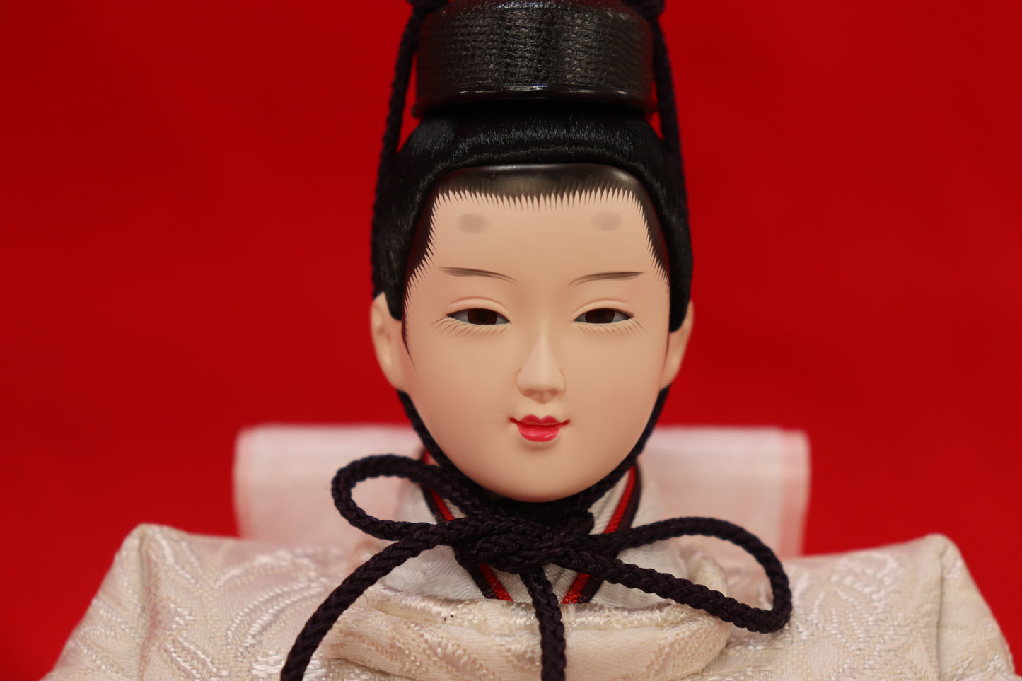 収納五人飾り雛人形セット(60cmx56cmx60cm)