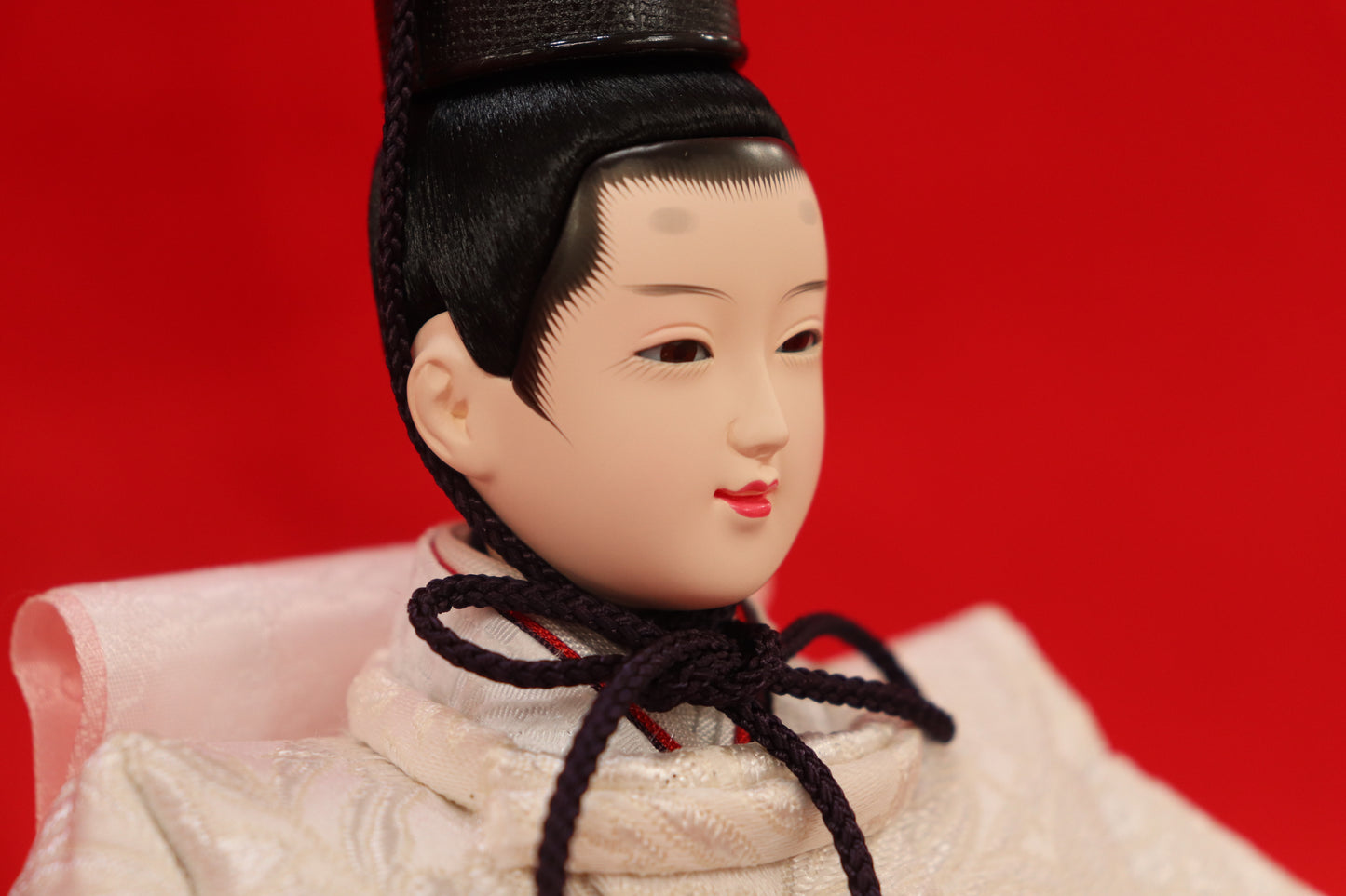 収納五人飾り雛人形セット(60cmx56cmx60cm)