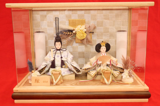 雛人形アクリルケース (42cm×23cm×31㎝)