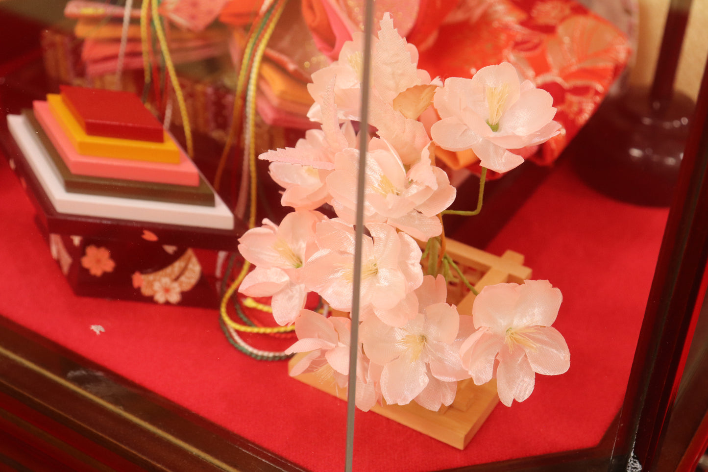 雛人形ガラスケース(60cmx28cmx36cm)