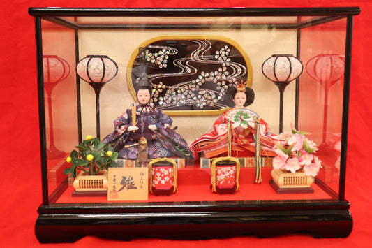 雛人形ガラスケース(51cmx31cmx37cm)