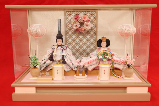 雛人形アクリルケース (53cm×28cm×36cm)