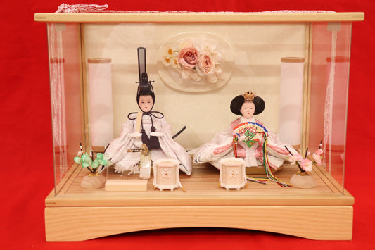 雛人形アクリルケース (43cm×28cm×32cm)