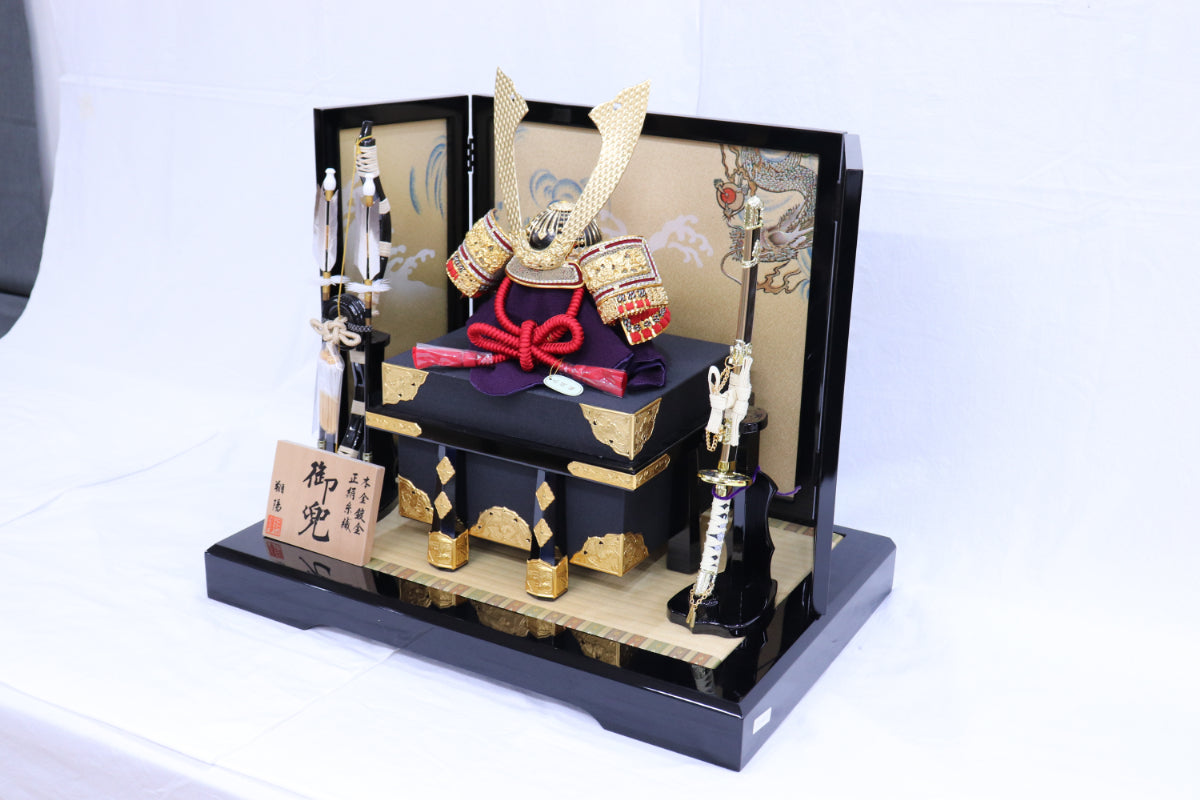 兜平飾りセット (60cmx40cmx48cm)【送料無料】