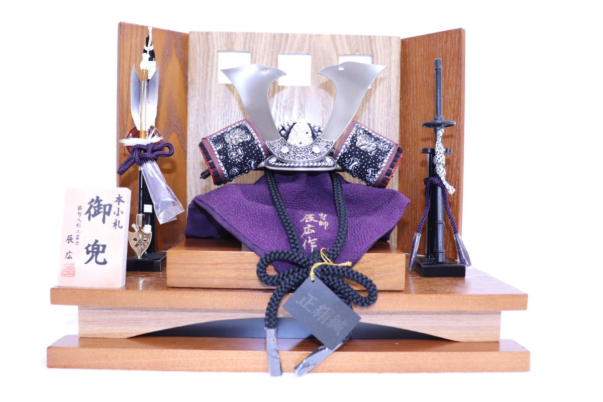 兜平飾りセット (40cmx30cmx34cm)【送料無料】