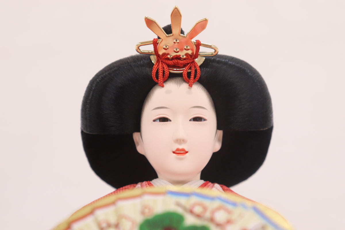 親王飾り雛人形セット(65cmx38cmx36cm)