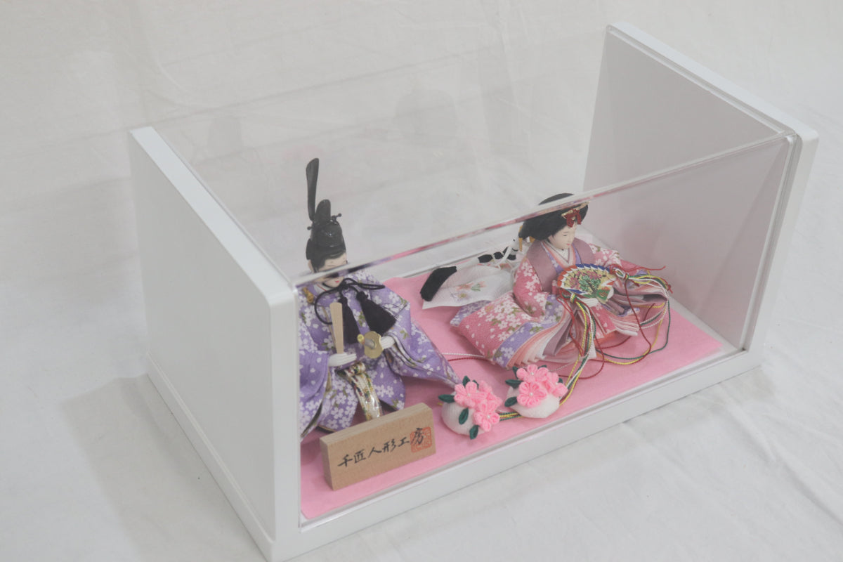 雛人形アクリルケース (44cmx22cmx21cm)