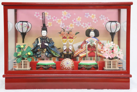 雛人形ガラスケース(55cmx28cmx37cm)
