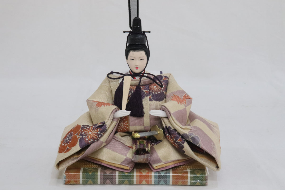 親王飾り雛人形セット (50cmx29cmx26cm)
