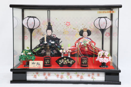 雛人形ガラスケース(46cmx26cmx33cm)