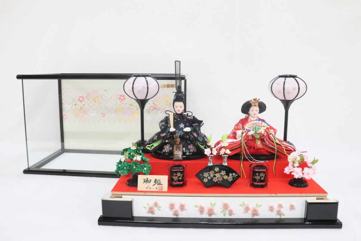 雛人形ガラスケース(46cmx26cmx33cm)