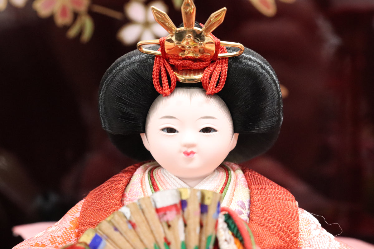 飾り雛人形セット(45cmx19cmx45cm)