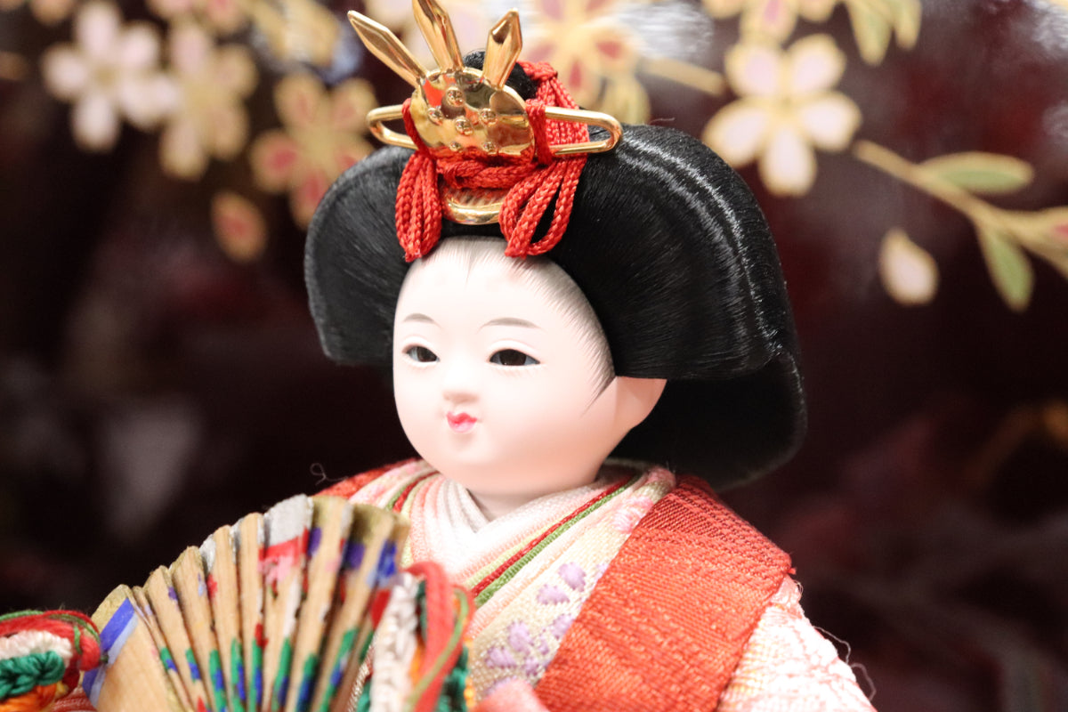 飾り雛人形セット(45cmx19cmx45cm)