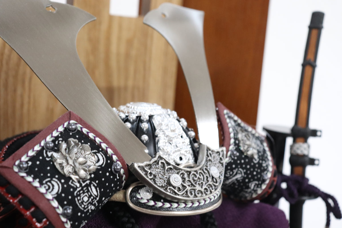 兜平飾りセット (40cmx30cmx34cm)【送料無料】