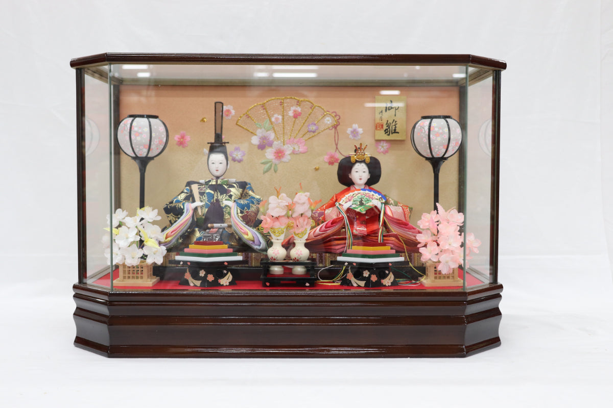 雛人形ガラスケース(60cmx28cmx36cm)